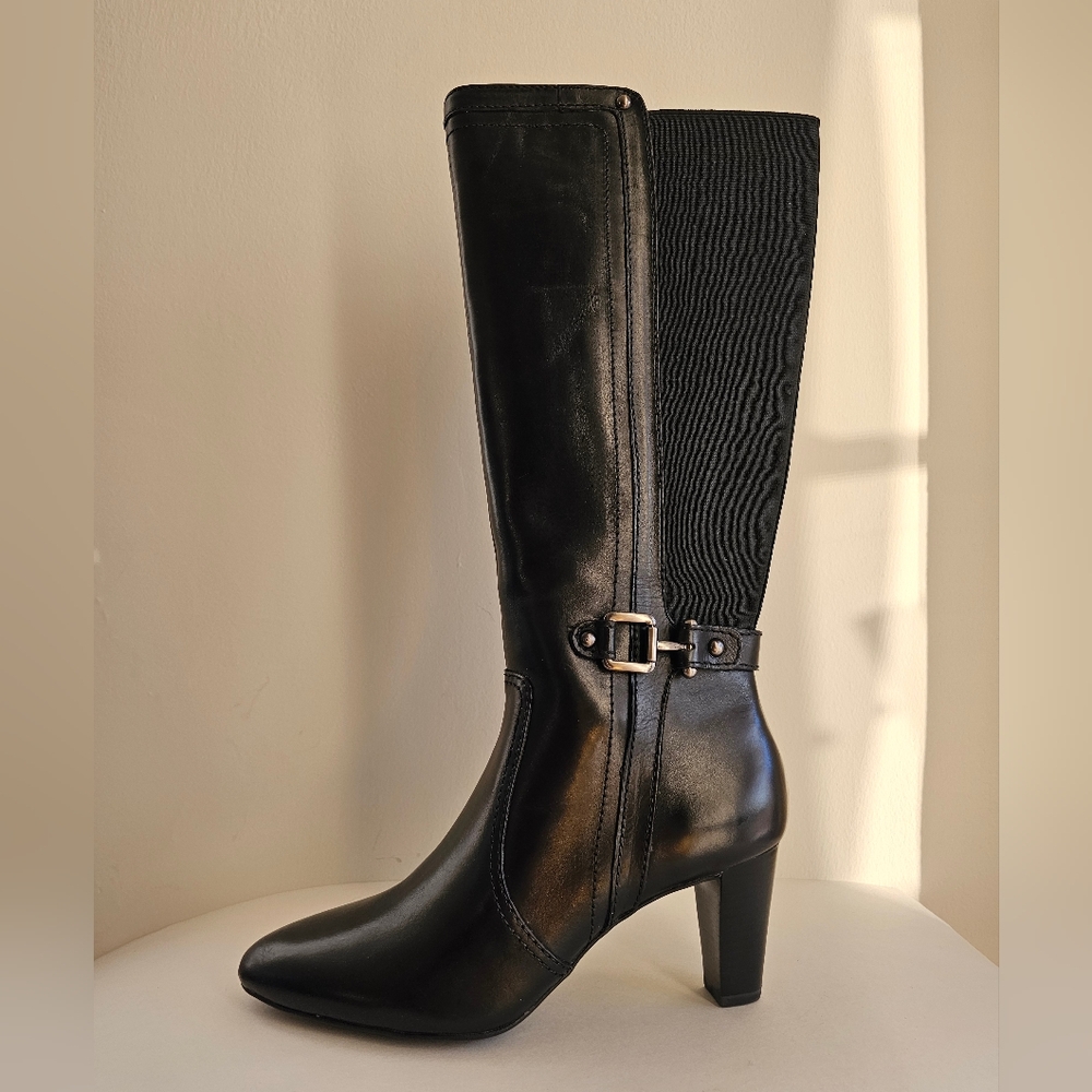 Anne Klein Gaelyn Black Boots, 9M